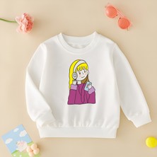Cda Premium Müzisyen Kız Unisex Çocuk Sweatshirt
