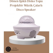 Narnuga Müzik Ritimli Işık Değişimi & Dönen Dalga Efekti – Galaxy Projektör