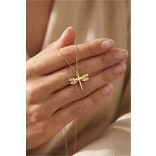 Akba Silver 925 Ayar Gümüş Yusufçuk Model Kolye