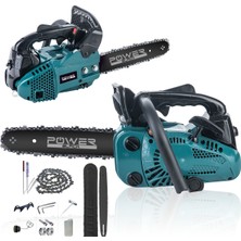 Power Black Benzin Motorlu Mini Odun Dal Budama Ağaç Kesme Makinesi 25 cc Agm