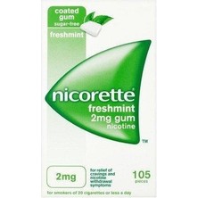 Nico Nıcorette Freshmınt 2mg 105 Tablet Naneli Sakız