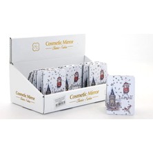 Epilons Taşlı Istanbul Tasarımı El Aynası Ince Model 27