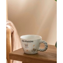 LC Waikiki Lcw Home Karışık Kedi Baskılı Seramik Kupa 270 ml