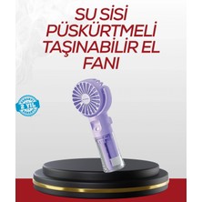 Narnuga Type-C Şarjlı Taşınabilir Su Buharlı Mini Vantilatör