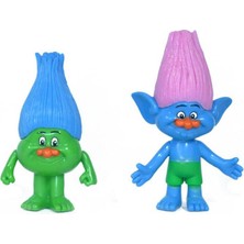 Senson Trolls Yağmur Ormanı Şans Bebekleri 2 Li Figür - TBG256562/MAVİ-YEŞİL (Lisinya)