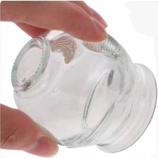 Homevia 3 Numara Cam Hacamat Kupası Hijyenik ve Dayanıklı