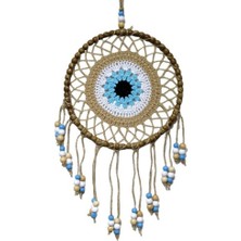 Homevia Örgülü Duvar Süsü Capucino Kahvesi Duvar Süsü Boncuklu