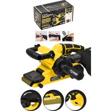 Power Black Elektrikli Profesyonel Extra Güçlü Cila Tank Zımpara Makinesi