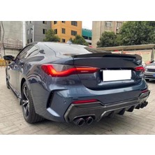 Bmw 4 Serisi G22 2 Kapı Psm Boyalı Bagaj Üstü Spoiler 2021-2025 Arası