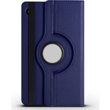 Ankayan Teknoloji Galaxy Tab A11 Plus Zore Dönebilen Standlı Kılıf - Lacivert