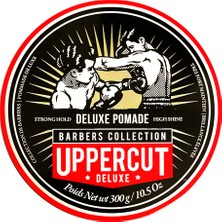 Uppercut Deluxe Maxı Deluxe Pomade Yüksek Tutuşlu Parlak Saç Şekillendirici Pomad 300 G