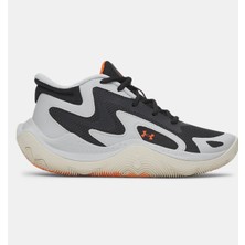 Under Armour Gri Renkli Erkek Çocuk Ua Gs Jet '25 Basketbol Ayakkabısı Dayanıklı ve Konforlu  6001587-014