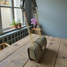 Gözde Mağazacılık Örgü Detay Şık Görünümlü Kadın Omuz Çanta