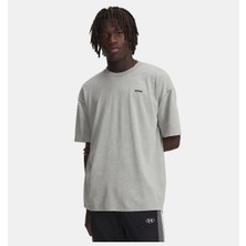 Under Armour Erkek Ua Heavyweight Oversized Logo Wash Kısa Kollu T-Shirt 1389147-069