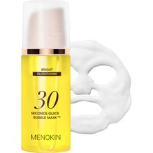 Menokın Bright 30 Seconds Quick Bubble Mask Bright -Glutathione 95 ml - Leke Karşıtı, Aydınlatıcı ve Işıltı Veren Hızlı Köpük Maske