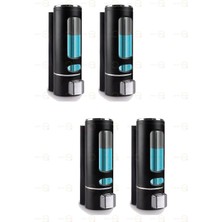 MAİN SHOP Duvara Monte Manuel Sabunluk El Sıvı Lavabo Sabunluk 400 ml x 4 = 1600 ml ( 4 Adet Sabunluk ) M-52