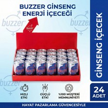 Buzzer Ginseng Enerji Içeceği +18 - 24'lü Ekonomik Dev Set