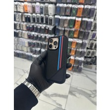 Bilişim Akademi iPhone 13 Pro Uyumlu Mavi Kırmızı Performance  Power Kit Tasarım Deri Magsafe Telefon Kılıfı