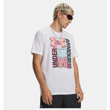 Under Armour Erkek UA Logo Kolej Kısa Kollu T-Shirt