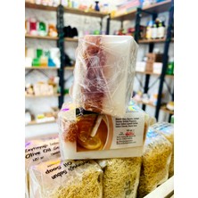 Nergis Doğal Sabun Eşek Sütlü-Ballı Kabak Lifli Sabun