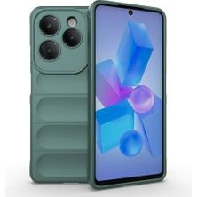 Cavora Infinix Hot 40 Kılıf Esnek Tpu Oyuklu Arka Yüzey Tasarımlı Etnik Silikon Kapak