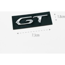 Universal Gt Bagaj Yazı - (Rıfter / 308 / 408 / 508 / 2008 / 5008 Uyumlu) 98402922DX