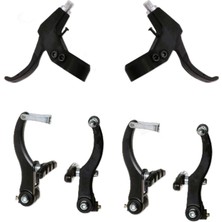 Monero Mtb Bisiklet V Brake Fren Takımı 3 Parmak Vidalı Kablolar Dahil