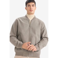 DeFacto Regular Fit Kolej Yaka Bomber Kaşe Mont F7750AX26SP