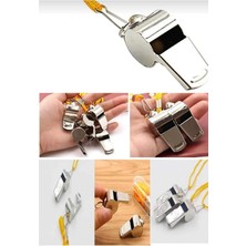 Elma Shop Metal Düdük - Hakem Düdüğü - Deprem Düdüğü - Kamp Düdüğü