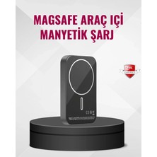 Narnuga Magsafe Araç Telefon Tutucu 15W Hızlı Şarj Type-C Girişli