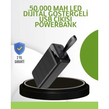 Narnuga Ultra Güçlü 50.000 Mah Powerbank – LED Ekranlı, Çoklu Bağlantı Seçenekli, Akıllı Koruma Sistemli Şarj Ünitesi