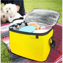 Elma Shop Termos Çanta - Piknik Çantası Buz Aküsü Hediyeli 40LT