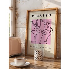 Fuart.Co Picasso Balerin Picasso Sanatı Poster Dijital Baskı Poster (Çerçevesiz) Psfu