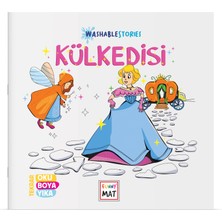 Akademi Çocuk Funny Mat Yıkanabilir Hikaye Kitabı - Kül Kedisi