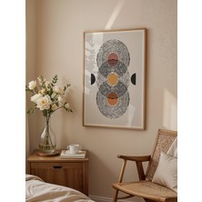 Fuart.Co Boho Göklerin Ritmi Bohem Serisi Duvar Posteri Dijital Baskı (Çerçevesiz) Hbfu