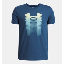Under Armour Erkek Çocuk Ua Logo Blur Kısa Kollu T-Shirt 6009280-498