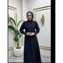 Kolu Taş Detaylı Ferace