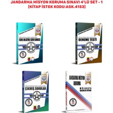 Askeri Sınav Kitapları Jandarma Misyon Koruma Sınavına Hazırlık Kitapları 4’lü Set (1)