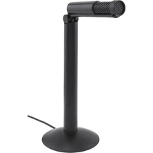 Gampus K-20 1.5m Metre Pc Laptop Uyumlu Masaüstü Oyuncu Gamer Mikrofon 3.5mm Aux