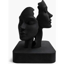 ESBODESİGN 3D Baskı Dekoratif Soyut Yüz Büst – Modern Tasarım