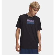 Under Armour Erkek UA Block Logo Kısa Kollu T-Shirt