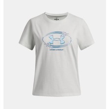 Under Armour Kız Çocuk UA Star Logo Lockertag Kısa Kollu T-Shirt