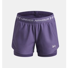 Under Armour Kız Çocuk UA Tech Play Up 2İn1 Şort