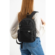 VB Collection Unisex Su Geçirmez Paraşüt Kumaş Çok Gözlü Sırt Çantası