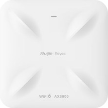 Binbir Göz Bilgisayar Ruıjıe Reyee RG-RAP6260(H)-D AX6000 Wi-Fi 6 1x2.5glan 1xsfp 2.4g 4X4MIMO 5g 4X4MIMO 2.4 Ghz & 5 Ghz Poe Adaptorsuz Outdo