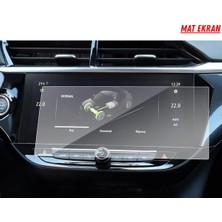 Uniqanatolia Opel Corsa 2025 Navigasyon ve Multimedya Uyumlu Mat Ekran Koruyucu