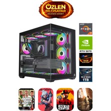 Özlen Xl2 - Ryzen 7 7800X3D | 16GB Ddr5 Ram | 1tb M.2 SSD | Rtx 5070 12GB Oyuncu Masaüstü Bilgisayarı
