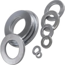 Voltaj M20 Pul DIN125 Düz Beyaz 1 Adet