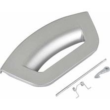Akat Ariston Ile Uyumlu Hotpoint Indesit Fmg 702SCTK Çamaşır Makinesi Kapak Mandal Tutamağı Gri