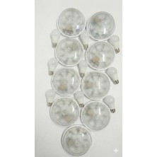 İNWATT Genel Glop Tavan Armatür 9 Adet + 9 Ampul Dekoratif Porselen Duylu 1.kalite Ekonomik Banyo-Wc-Balkon-Antre-Koridor